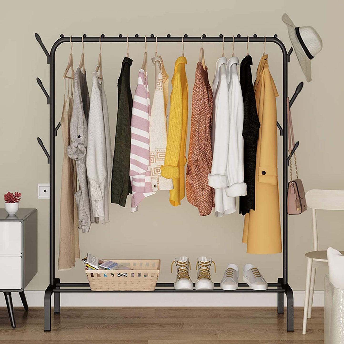 Raft Garderobe Metalik